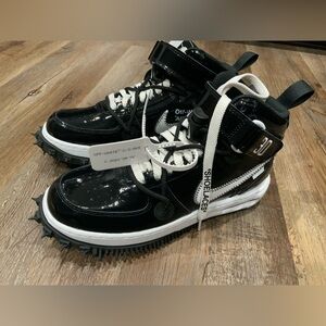 New Nike x Off-White Air Force 1 Mid SP ‘Sheed’ Black DR0500-001 Men’s Size 6.5